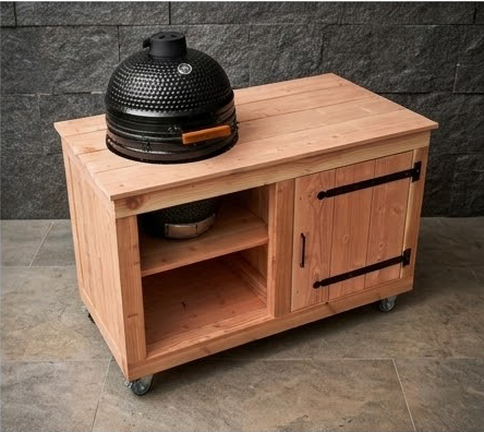 Houten BBQ meubel